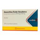 Amoxicilina Acido Clavulanico 875/125mg x 20 comprimidos. (CuraeSpring)