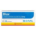 Blox 8 mg x 30 comprimidos.