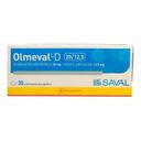 Olmeval D 20mg/12,5 mg x 30 comprimidos.