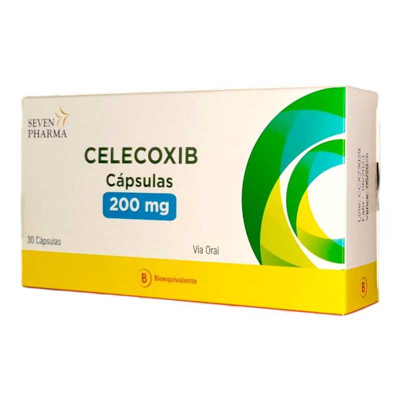 Celecoxib 200 mg x 30 Cápsulas - Seven Pharma