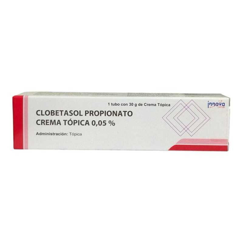 Clobetasol 0.05% Crema 30 g - Propionato de Clobetasol Innova