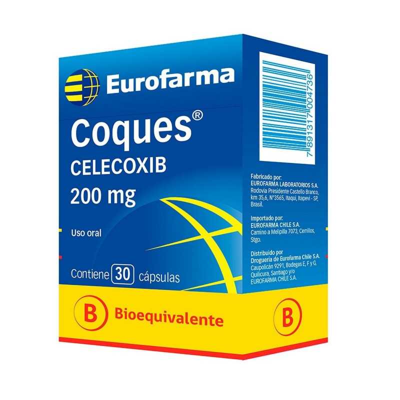 Coques Celecoxib 200 mg x 30 Cápsulas