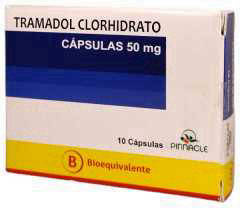 Tramadol Clorhidrato 50 mg x 10 Cápsulas - Pinnacle
