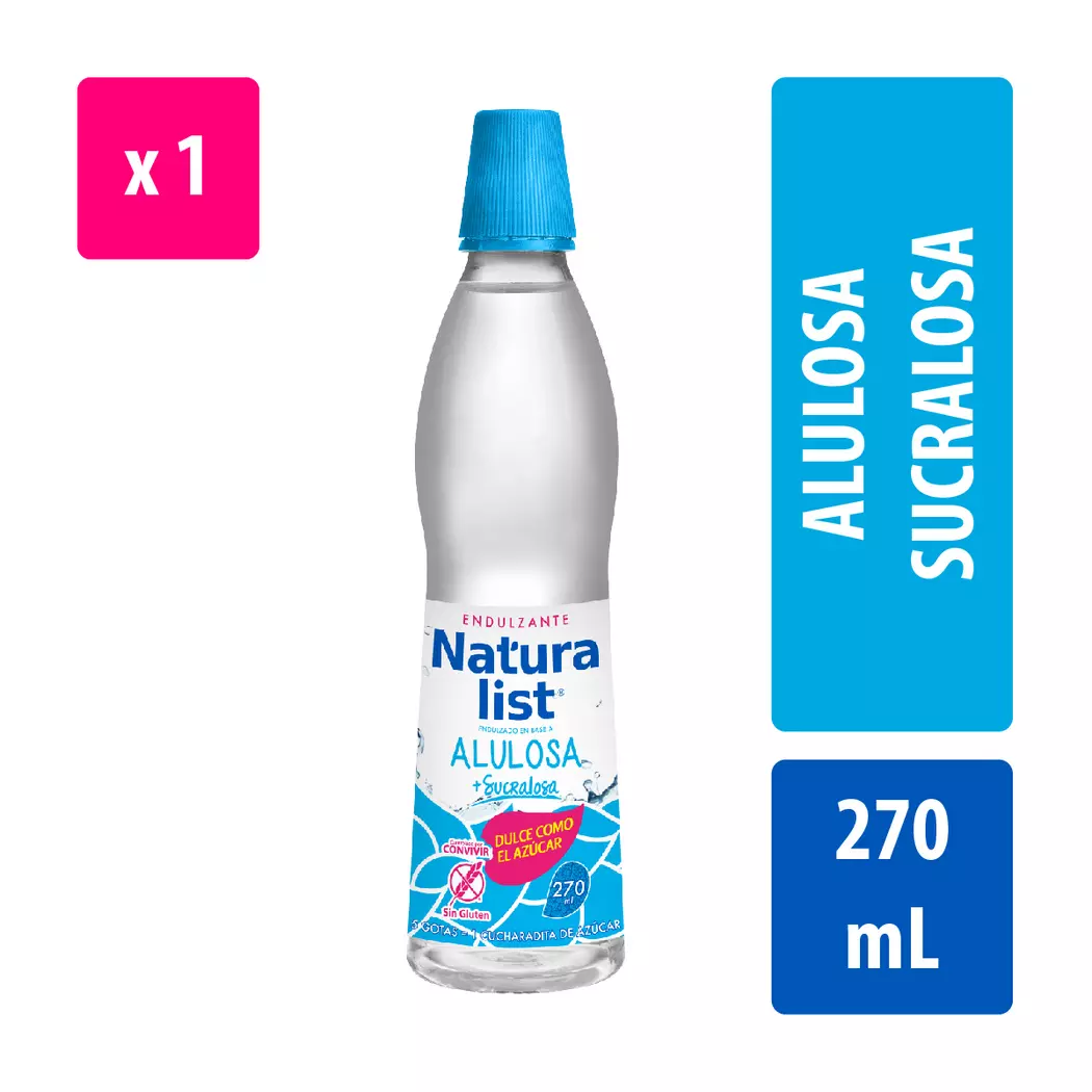Naturalist Alulosa Sucralosa Endulzante 270 ml