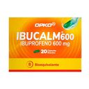 Ibucalm Ibuprofeno 600mg x 10 Cápsulas blandas