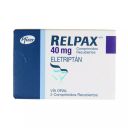 Relpax 40 mg x 2 Comprimidos Recubiertos - Eletriptán
