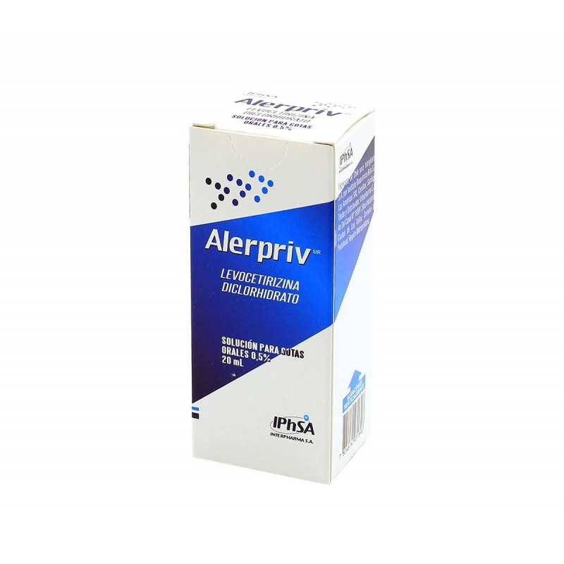 Alerpriv Levocetirizina 0,5% Gotas 20 ml - Levocetirizina