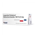 Losartan Hidroclorotiazida 50/12,5mg x 30 comprimidos. (Ascend)