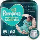 Pañal Pampers Protección Insuperable Talla M 62 Unidades