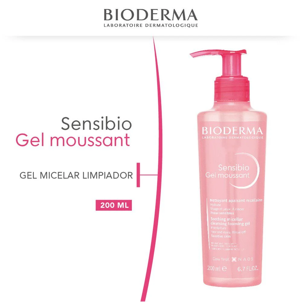 Bioderma Sensibio Gel Moussant 200 ml