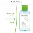 Bioderma Sébium H2O Agua Micelar 500 ml - Para Piel Grasa