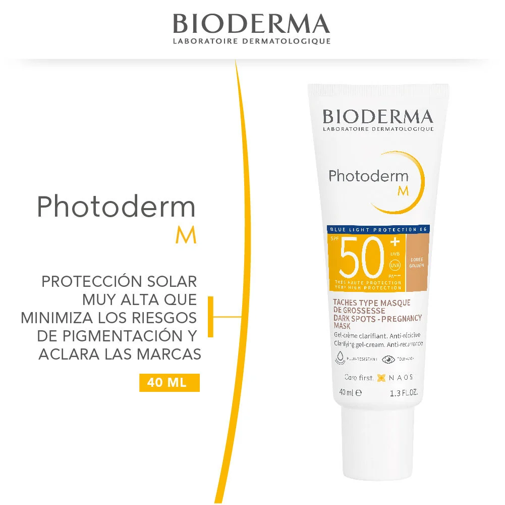 Bioderma Photoderm M Tinta Dorada SPF 50+ 40 ml