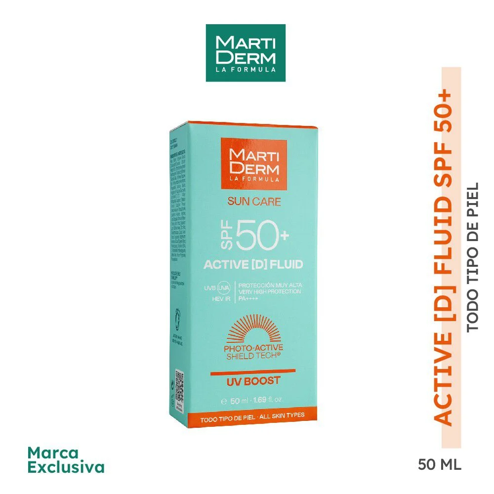 MartiDerm Active [D] Fluid SPF 50+ 50 ml - Protector Solar Facial