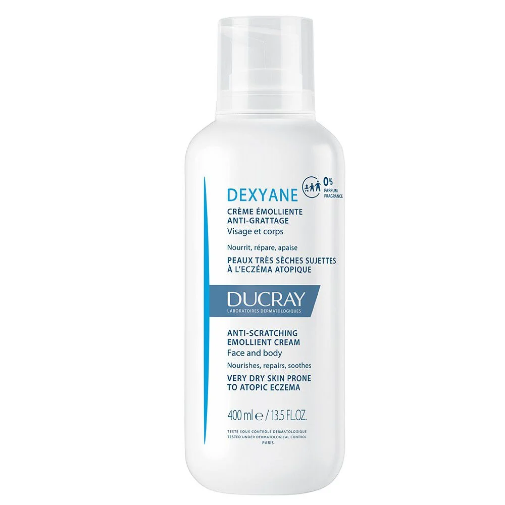 Ducray Dexyane Crema Emoliente Anti-Rascado Rostro y Cuerpo 400 ml