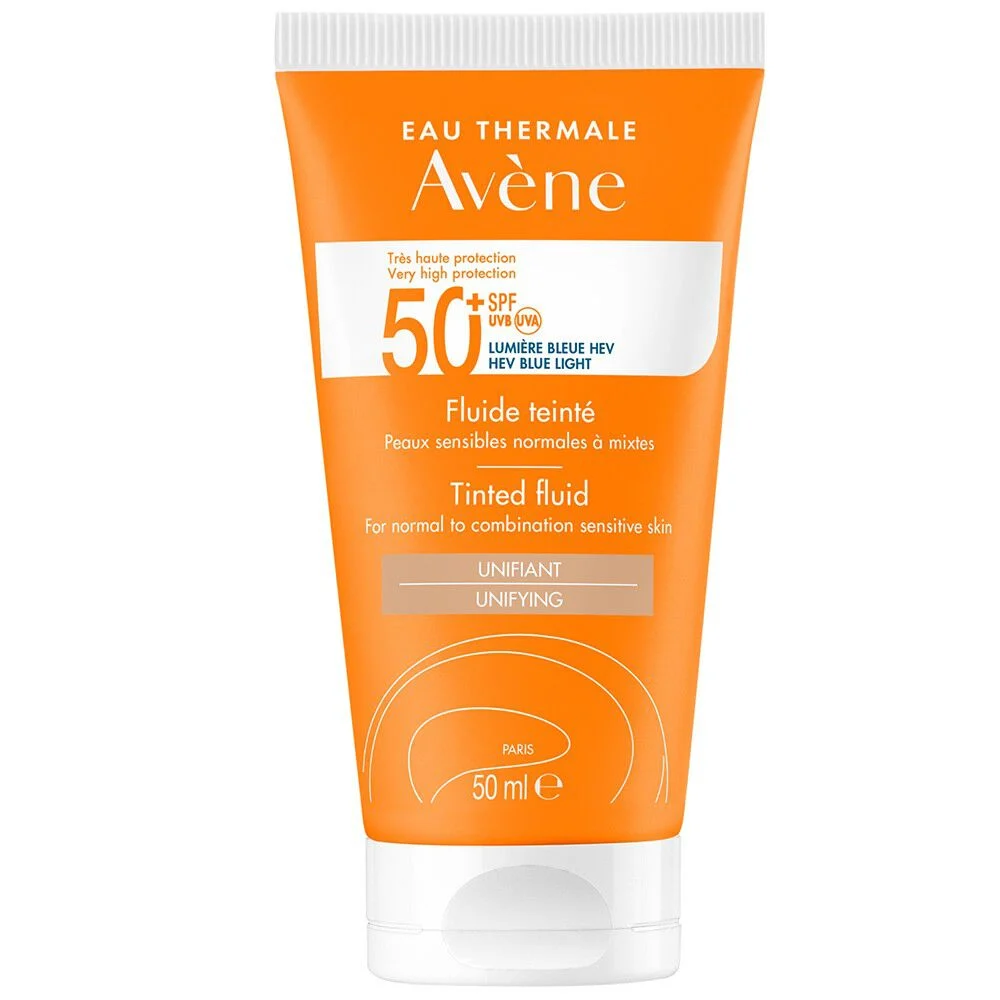 Protector Solar Avène Fluido Color SPF50+ 50 ml