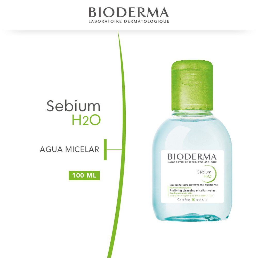 Bioderma Sebium H2O Agua Micelar 100 ml