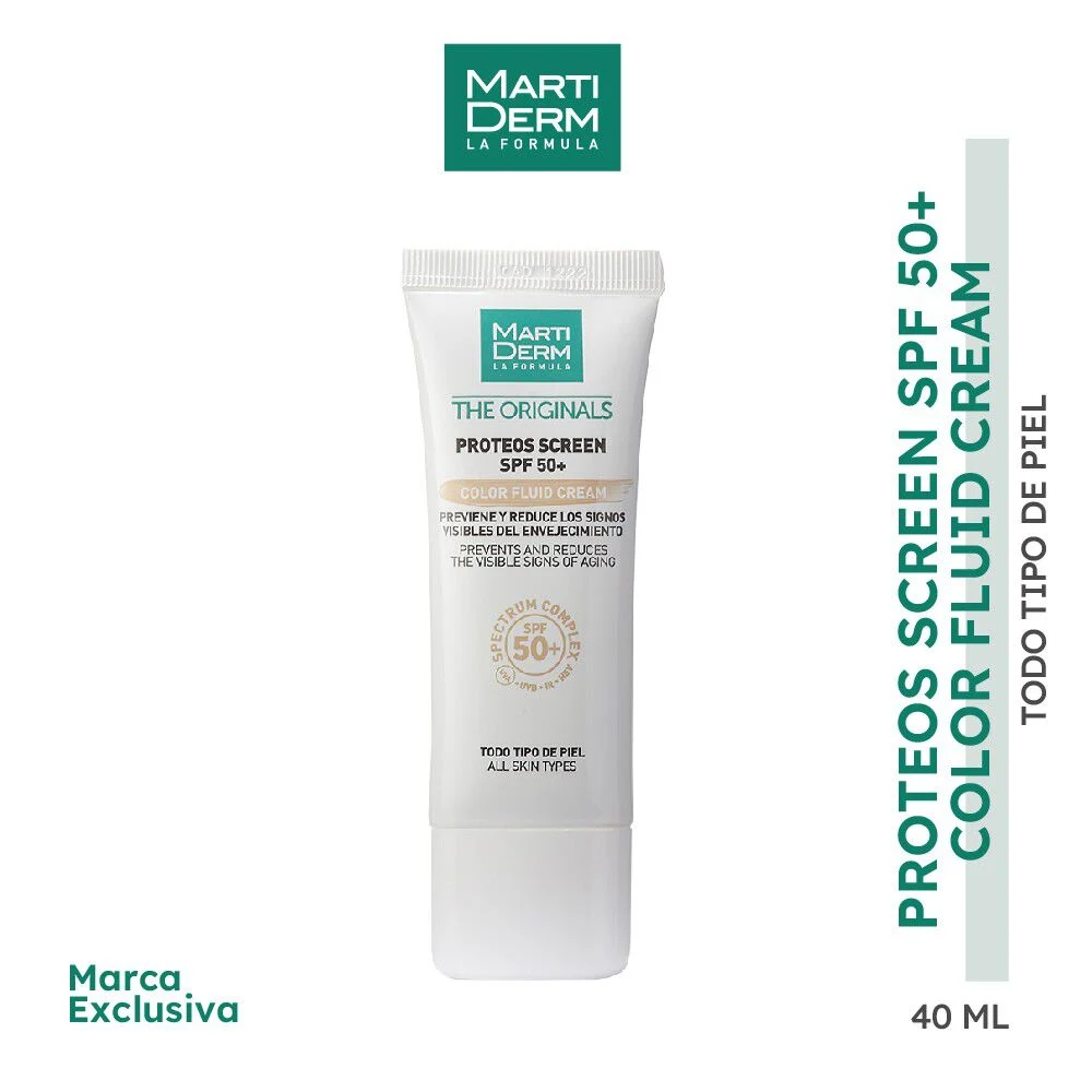 MartiDerm The Originals Proteos Screen FPS 50+ Color Fluid 40 ml