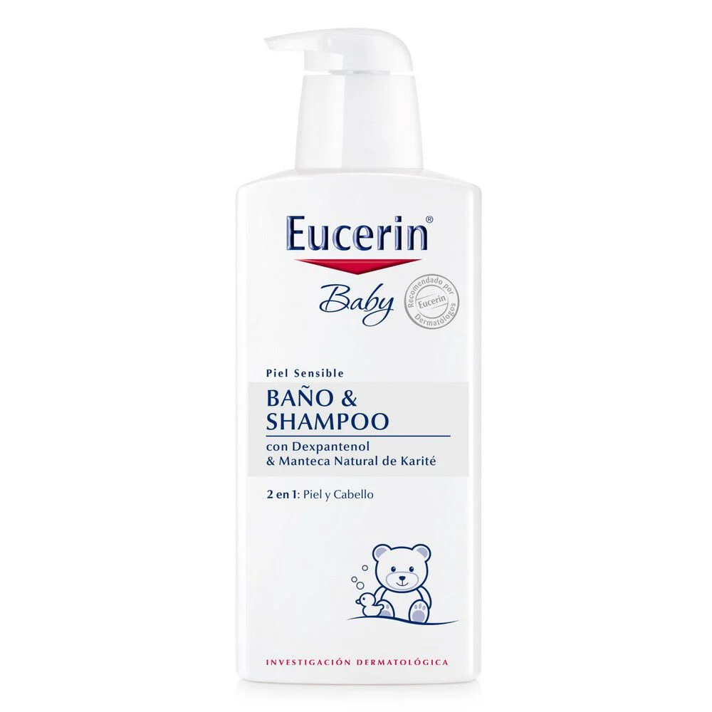 Eucerin Baby Baño y Shampoo 400 ml