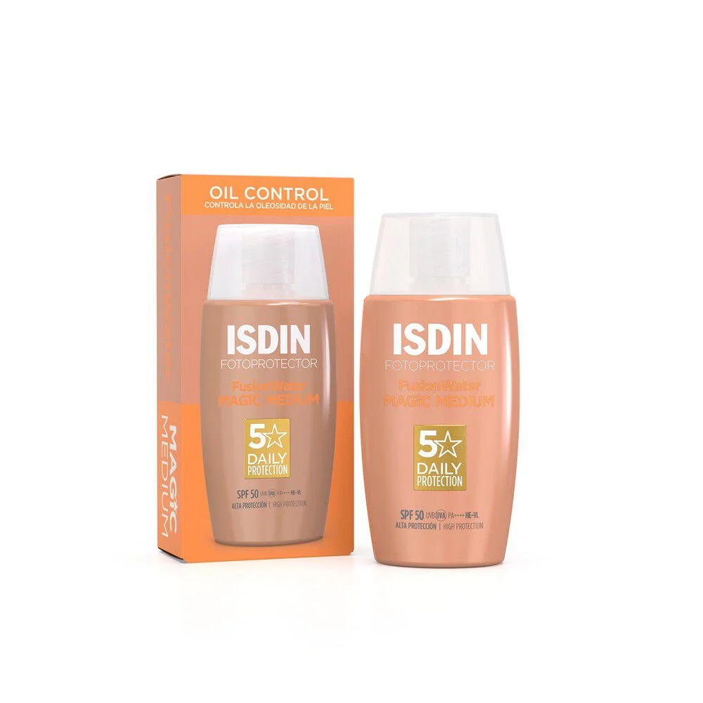 Isdin Fusion Water Magic Color Medium SPF50 50 ml