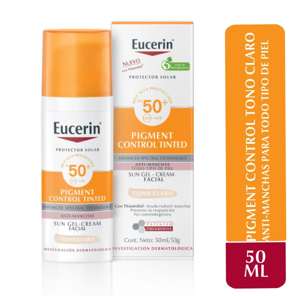 Eucerin Pigment Control Tinted Tono Claro FPS50+ 50 ml