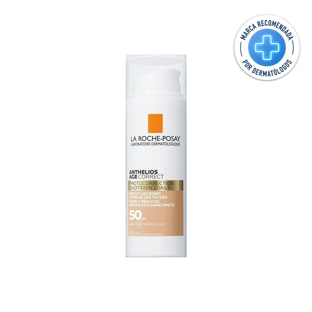 La Roche-Posay Anthelios Age Correct FPS50+ con Color 50 ml