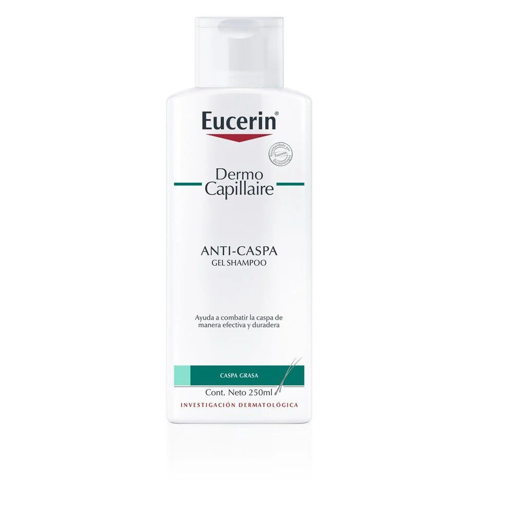 Eucerin Dermo Capillaire Anti Caspa Grasa Gel Shampoo 250 ml