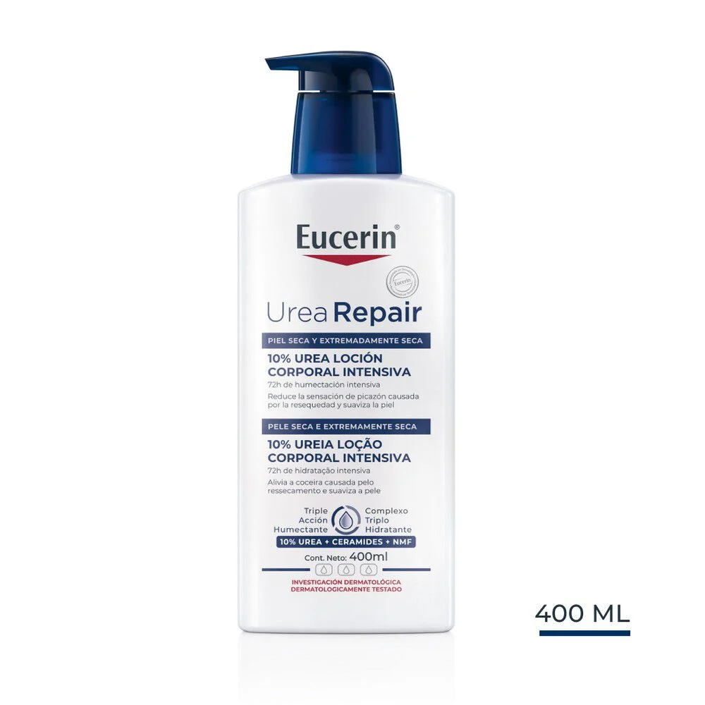 Eucerin UreaRepair PLUS Loción Corporal 10% Urea 400 mL