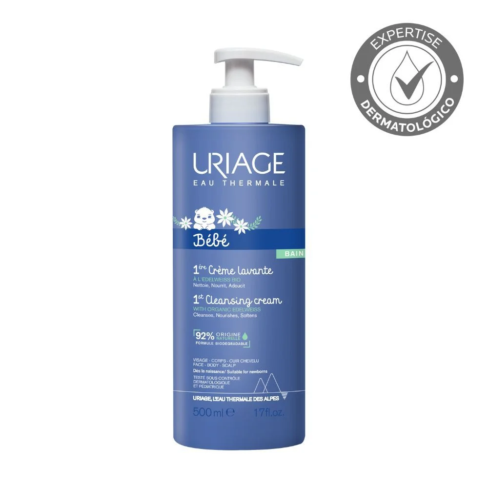 Uriage Bébé Crema Lavante 500 ml - Edelweiss Bio
