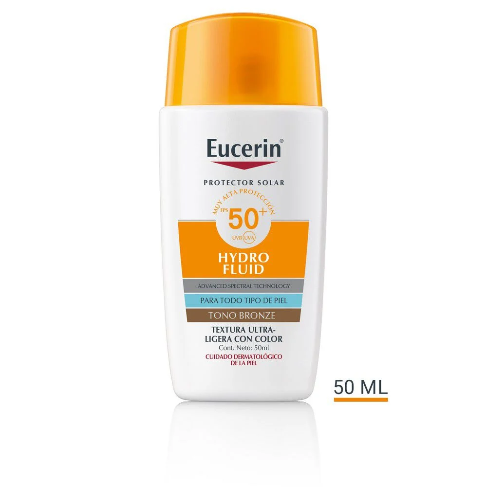 Eucerin Hydro Fluid Tono Bronze FPS 50+ 50 ml