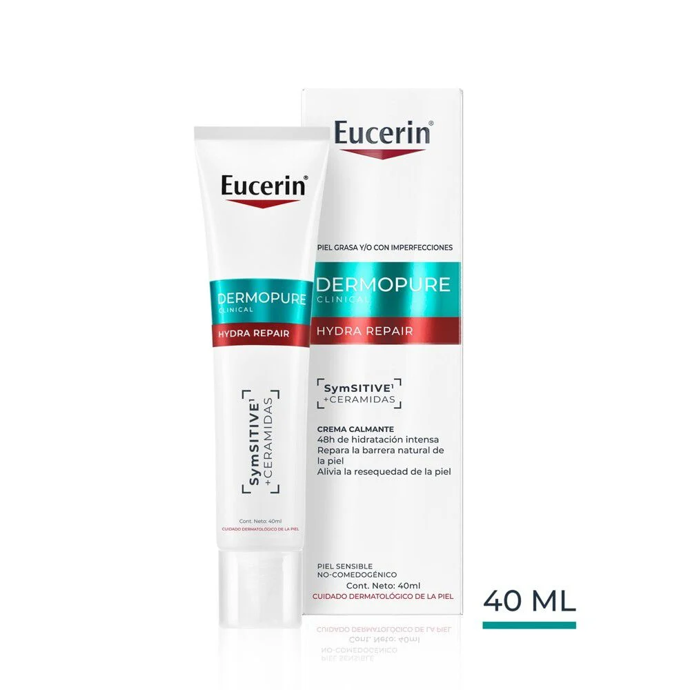 Eucerin DermoPure Clinical Hydra Repair Crema Calmante 40 ml