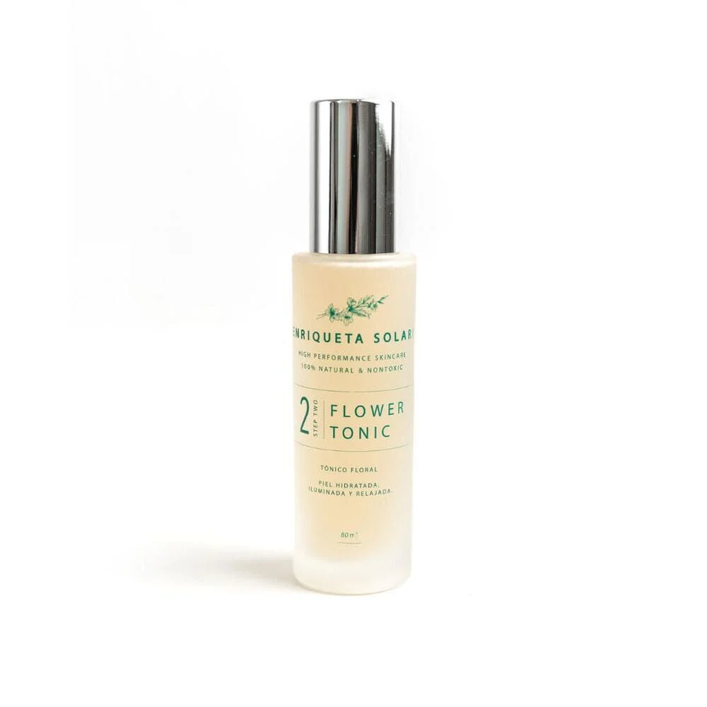 Enriqueta Solari Flower Tonic Tónico Hidratante e Iluminador 80 ml
