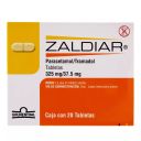 Zaldiar 37.5 mg / 325 mg x 20 Comprimidos - Paracetamol + Tramadol