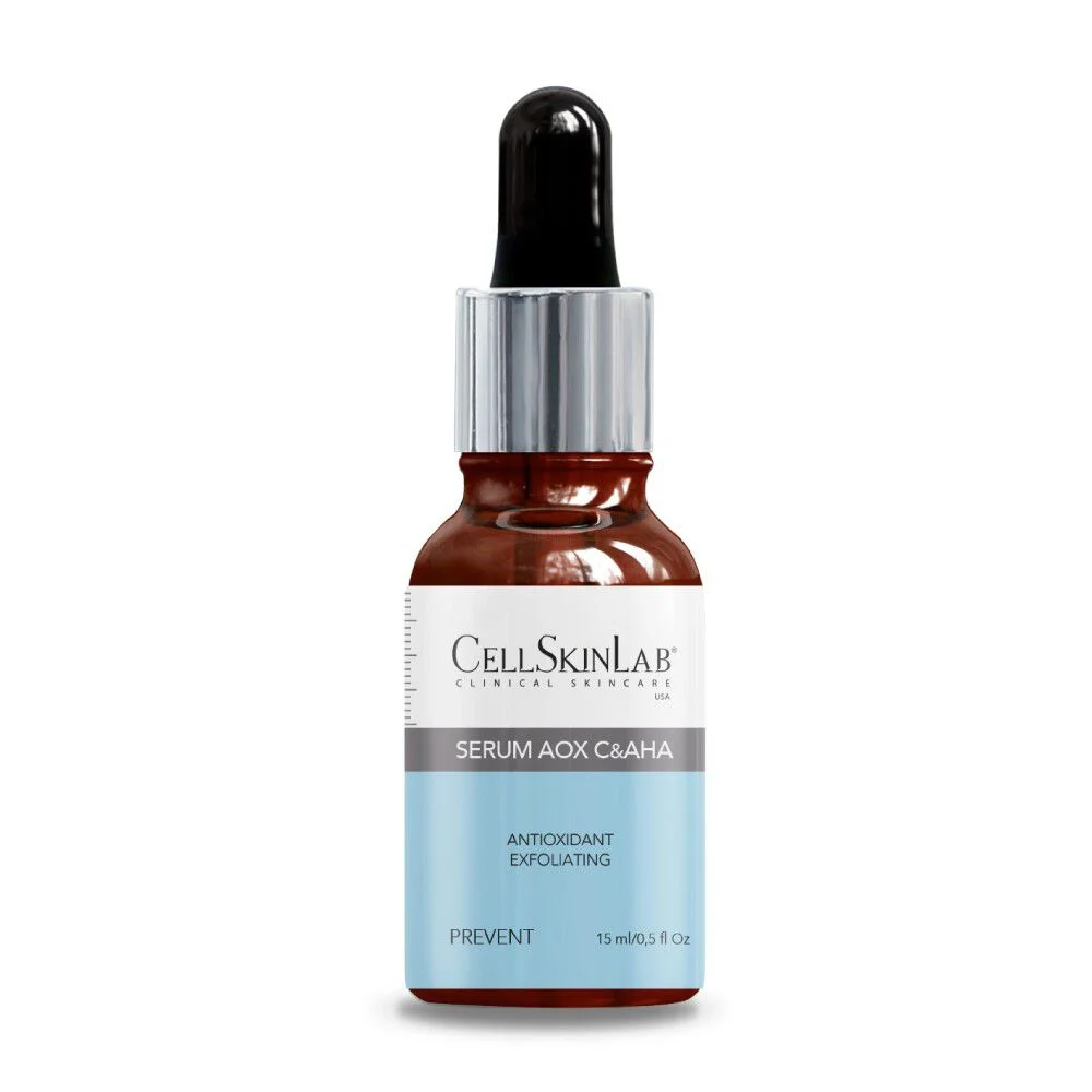 CellSkinLab C + AHA Serum Antioxidante Exfoliante 15 mL