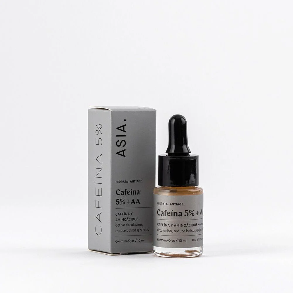 ASIA Cafeína 5% + AA Contorno Ojos Deshincha 15 ml