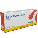 Ácido Mefenámico 500 mg x 10 Comprimidos - Milab