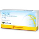 Betina Betahistina 16 mg 30 Comprimidos