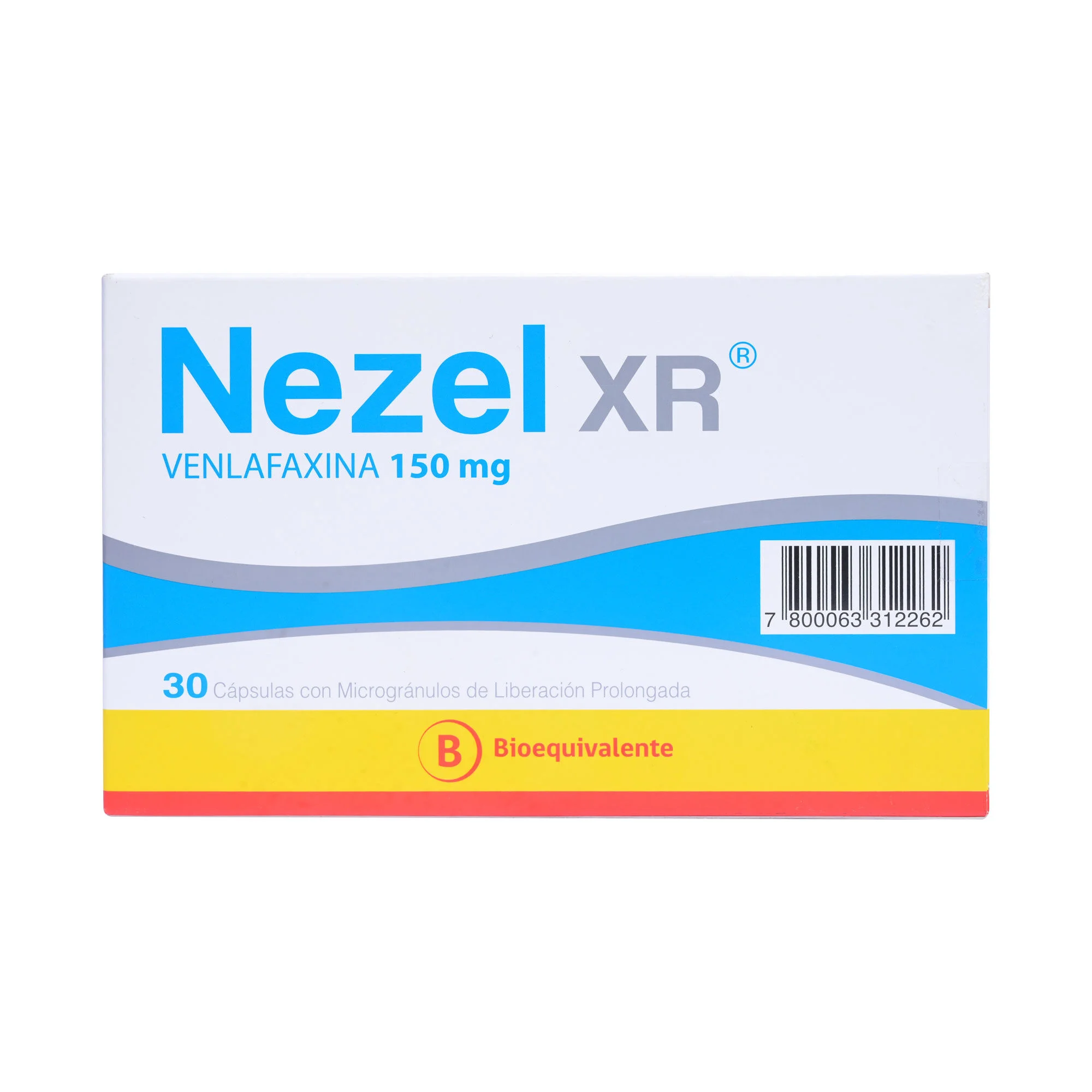 Nezel XR Venlafaxina 150 mg 30 Cápsulas - Antidepresivo