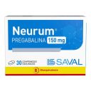 Neurum Pregabalina 150 mg 30 Comprimidos Ranurados