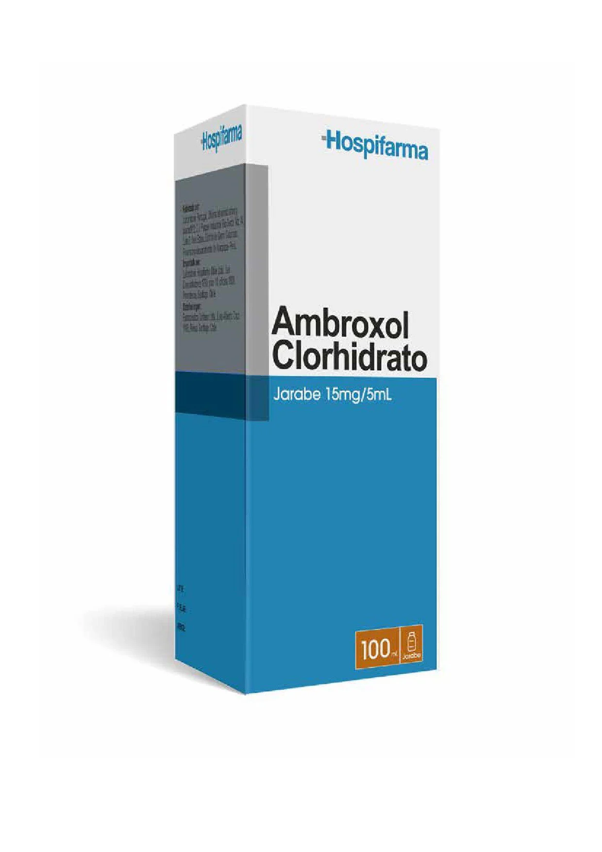 Ambroxol 30 mg/5 mL Jarabe 100 mL - Hospifarma