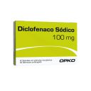 Diclofenaco Sodico 100 mg 8 Cápsulas de Liberación Prolongada