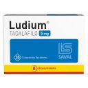 Ludium Tadalafilo 5 mg 30 Comprimidos Recubiertos
