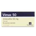 Vimax Sildenafil 50 mg 6 Comprimidos Masticables
