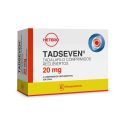 Tadseven 20 mg x 4 Comprimidos Recubiertos - Tadalafilo