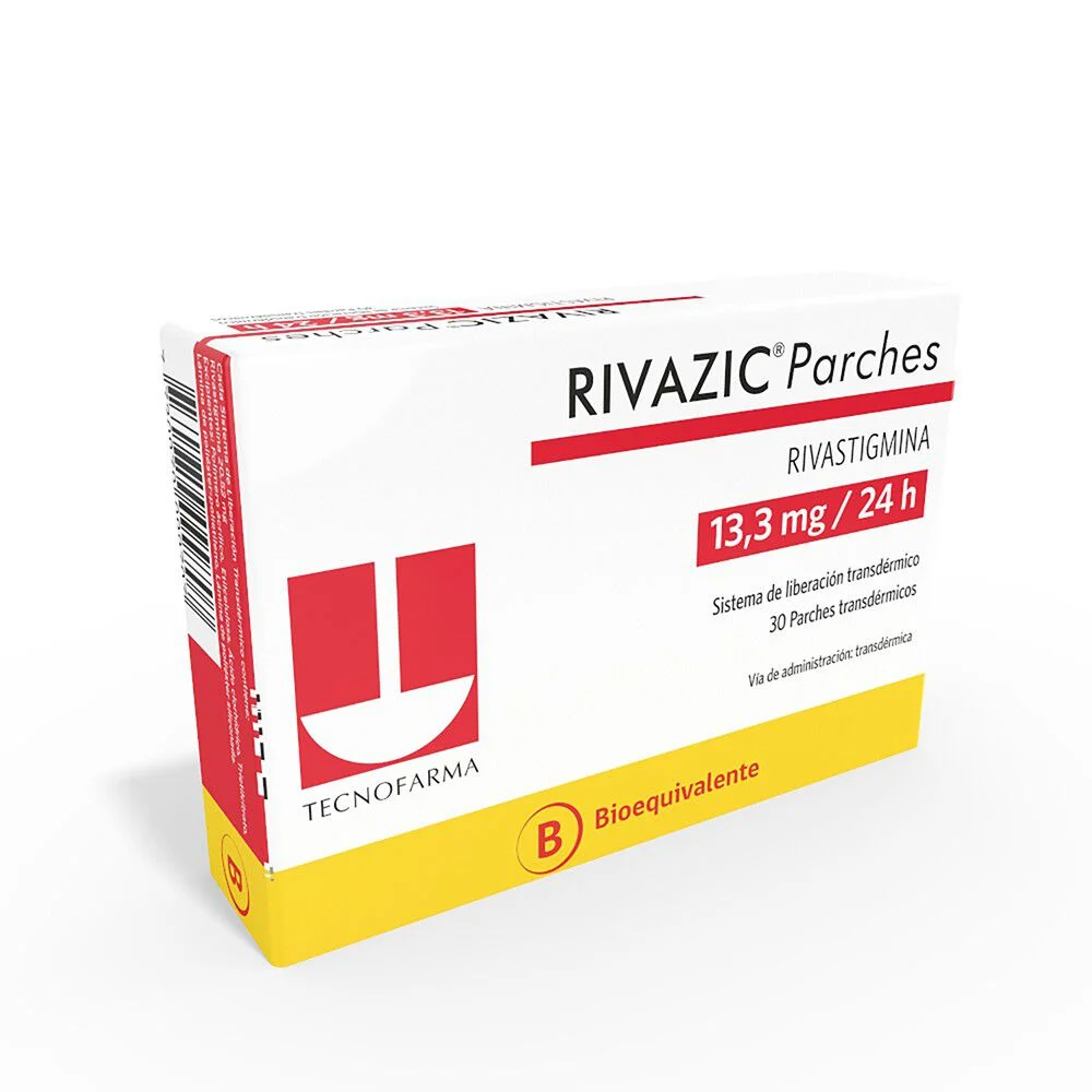 Rivazic 13,3 mg x 30 Parches Transdérmicos - Rivastigmina