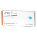 Concor Bisoprolol 2,5 mg 28 Comprimidos Recubiertos