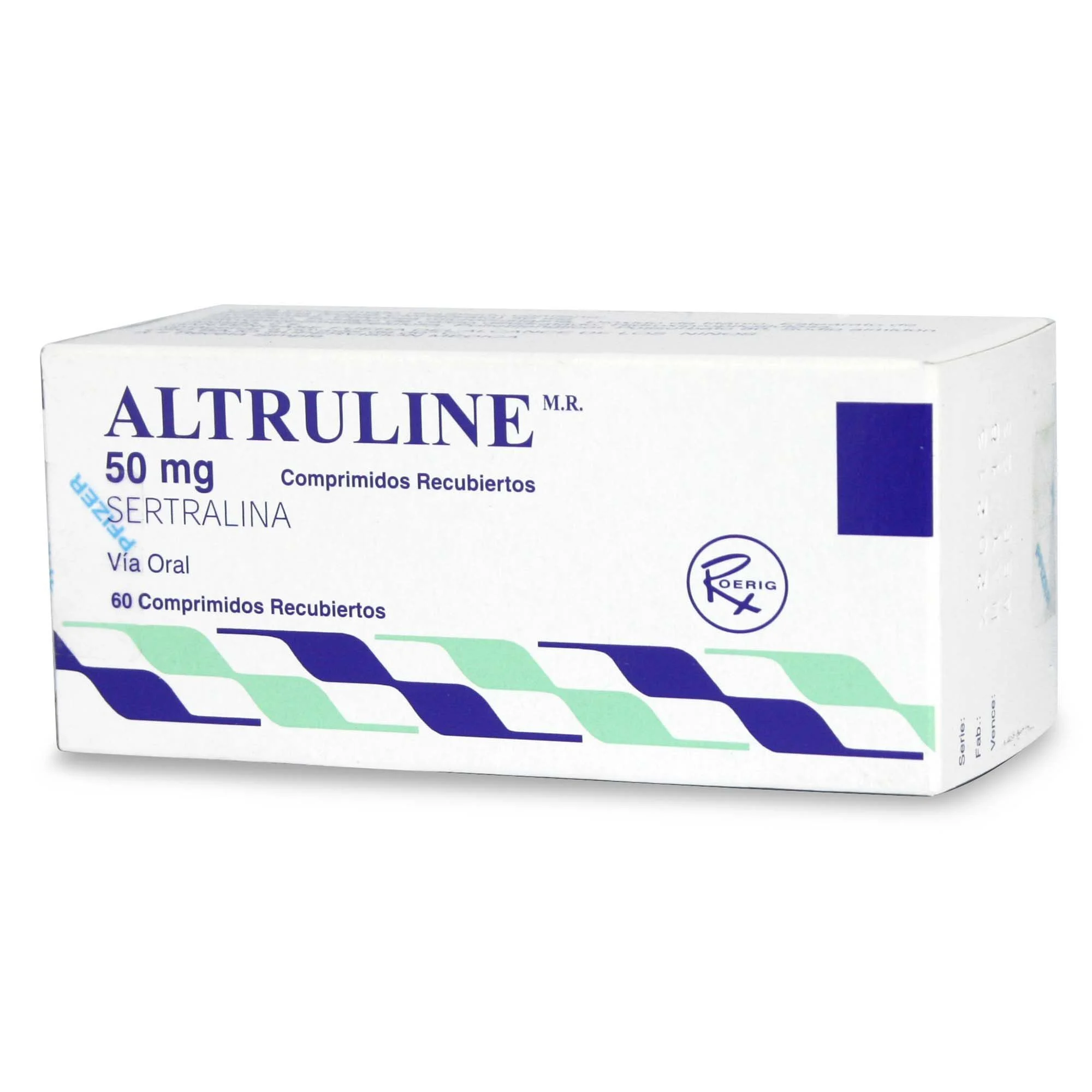 Altruline M.R. 50 mg x 60 Comprimidos - Sertralina