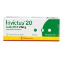Invictus Tadalafilo 20 mg 4 Comprimidos Recubiertos