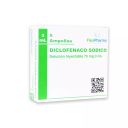 Diclofenaco Sódico 75 mg/3 mL x 5 Ampollas - FlexPharma