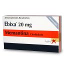 Ebixa Memantina 20 mg 28 Comprimidos Recubierto
