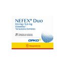Nefex Duo 0,5 mg / 0,4 mg x 30 Cápsulas - Dutasterida + Tamsulosina